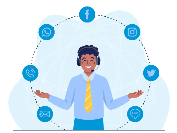 Omni-Channel Integration – Faveo About Faveo